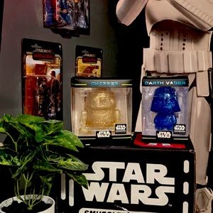 Funko Hikari Minis Gold Chopper & Blue Darth Vader